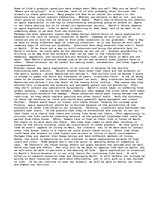 Eseja 'Unveiling the Unknown', 1.