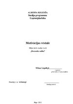 Konspekts 'Motivācijas vēstule biroja asistenta amatam', 1.