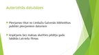 Prezentācija 'Lietotāju apmācības labas prakses piemērs Limbažu galvenajā bibliotēkā', 8.