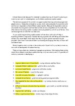 Eseja 'Outdoor Learning', 2.