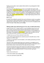 Eseja 'Outdoor Learning', 5.