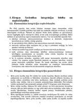 Referāts 'Eiropas Savienības integrācijas procesi un attīstības politika. Latvijas integrā', 3.
