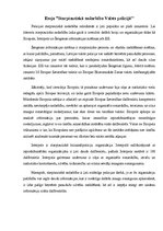 Eseja 'Starptautiskā sadarbība Valsts policijā', 1.