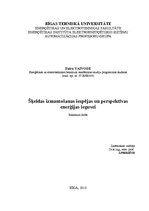 Diplomdarbs 'Šķeldas izmantošanas iespējas un perspektīvas enerģijas ieguvei', 1.