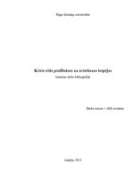 Konspekts 'Krūts vēža profilakses un ārstēšanas iespējas', 1.