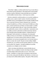 Eseja 'Reformācija Livonijā', 1.