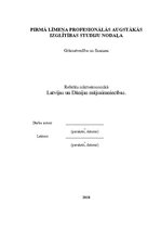 Referāts 'Latvijas un Dānijas mājsaimniecības', 1.