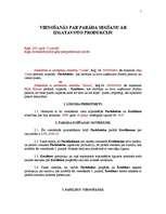 Paraugs 'Vienošanās par parāda segšanu ar izgatavoto produkciju', 1.