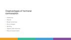 Prezentācija 'The Long-Term Effects of Using Hormonal Contraception on Female Body and Health', 5.