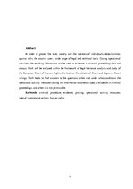 Diplomdarbs 'Operatīvās darbības pāsākumos iegūtās informācijas izmantošana pierādīšanā', 3.