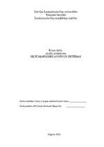 Konspekts 'Siltumapgādes avoti un sistēmas', 1.