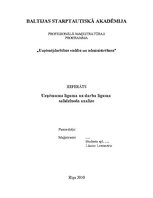 Referāts 'Uzņēmuma līguma un darba līguma salīdzinoša analīze', 1.