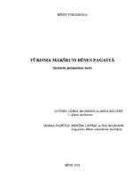 Referāts 'Tūrisma maršruti Bēnes pagastā', 1.