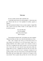 Referāts 'Mātes latviešu mitoloģijā', 3.