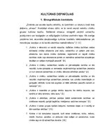 Referāts 'Kultūras definīcijas', 2.