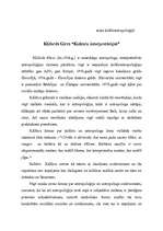 Eseja 'Klifords Gīrcs "Kultūru interpretācijas"', 1.