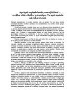 Konspekts 'Aprūpei nepieciešamie pamatjēdzieni. To apdraudošie faktori', 1.