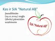 Prezentācija 'Biznesa plāna prezentācija augļu pārstrādes uzņēmumam SIA "Natural AB"', 2.