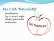 Prezentācija 'Biznesa plāna prezentācija augļu pārstrādes uzņēmumam SIA "Natural AB"', 2.