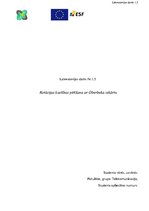 Konspekts 'Rotācijas kustības pētīšana ar Oberbeka iekārtu', 1.