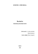 Referāts 'Bezdarbs', 1.