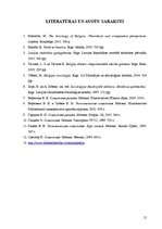 Referāts 'Cilvēka saimnieciskā uzvedība un reliģiskā piederība', 15.