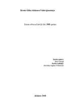 Referāts 'Zemes reforma Latvijā līdz 2000.gadam', 1.