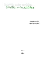 Referāts 'Patērētāju jaudas noteikšana', 1.