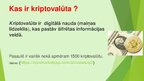 Prezentācija 'Kriptovalūta "Bitcoin"', 2.