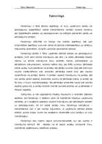 Referāts 'Faktorings', 1.