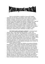 Konspekts 'Psiholoģiskā palīdzība', 1.