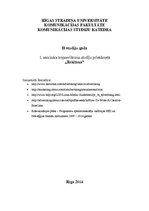 Konspekts 'Reklamas definīcija', 1.