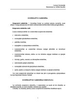 Konspekts 'Kooperatīvā sabiedrība', 1.