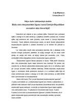 Eseja 'Kādu vietu starptautiskie līgumi ieņem Latvijas Republikas normatīvo aktu hierar', 1.