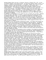 Eseja 'History of Wolfgang Amadeus Mozart', 1.