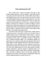 Eseja 'Ētika publiskajā pārvaldē', 1.