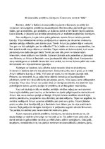 Eseja 'Eksistenciālu problēmu risinājums Gunara Janovska romānā "Sōla"', 1.