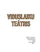 Konspekts 'Viduslaiku teātris', 1.