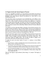 Konspekts 'Negative Factors of Tourism Development', 7.