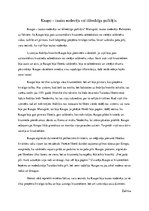 Eseja 'Kaupo - tautas nodevējs vai tālredzīgs politiķis', 1.