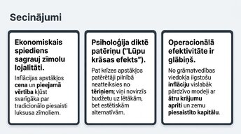 Prezentācija 'Ātrā mode un patērētāju uzvedība inflācijas apstākļos', 13.