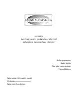 Referāts 'Mīlgrāvja saimniecības vēsture', 1.