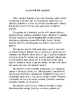 Eseja 'Ko nozīmē būt latvietim?', 1.