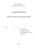 Referāts 'Bezdarbs. Tā ietekme uz tautsaimniecības attīstību', 1.