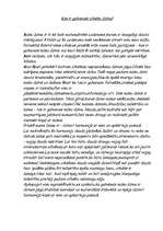 Eseja 'Kas ir galvenais cilvēka dzīvē?', 1.