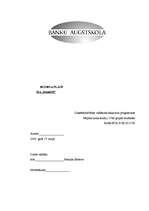 Biznesa plāns 'SIA "DentisM"', 1.