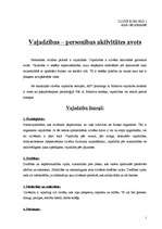 Konspekts 'Vajadzības-personības aktivitātes avots', 1.