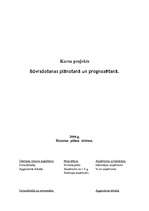 Referāts 'Būvražošanas plānošana un prognozēšana', 1.