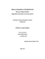 Eseja 'Vai tiesības ir nepieciešamas?', 1.