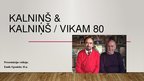 Prezentācija 'Viktoram Kalniņam 80', 1.